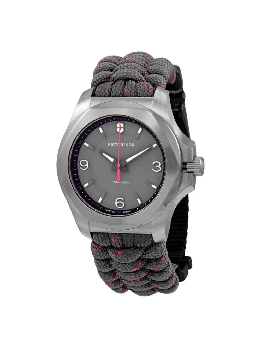 NWT Victorinox Quartz Grey Dial Ladies Watch